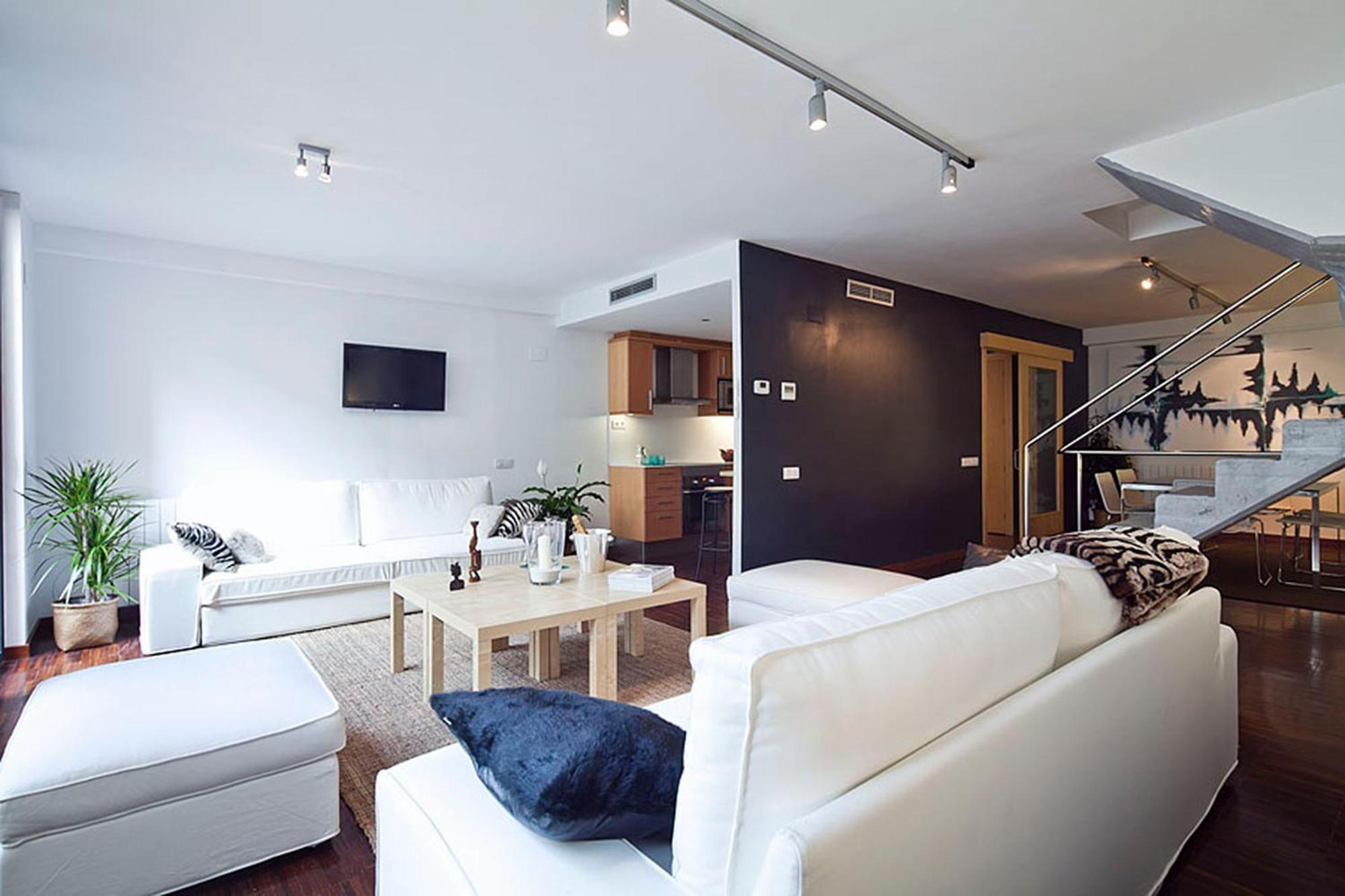 Apartment Barcelona Rentals - Private Pool And Garden Center Chambre photo